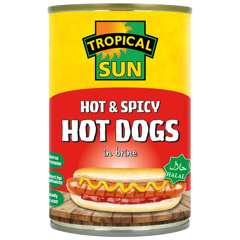 Hot Dogs - Hot & Spicy in Brine - Halal