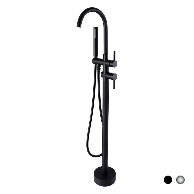 Mitigeur monocommande de bain Dante - Noir