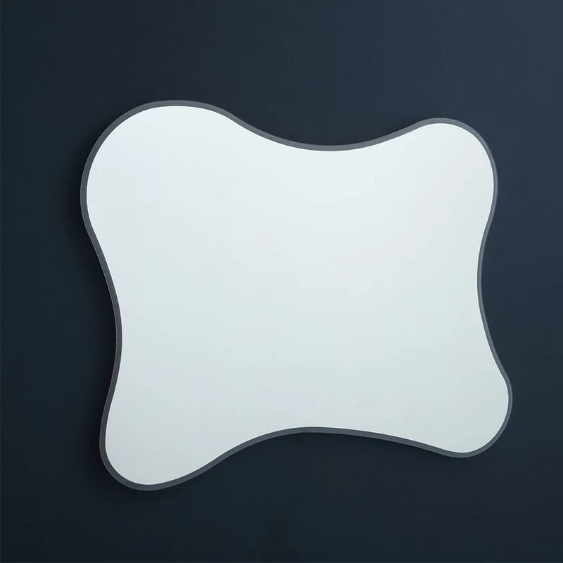 Miroir de forme 120x90 avec cadre LED