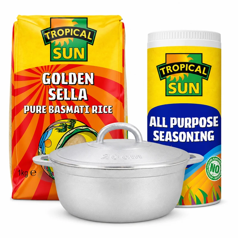 Dutch Pot, Rice & All Purpose Seasoning Bundle Set