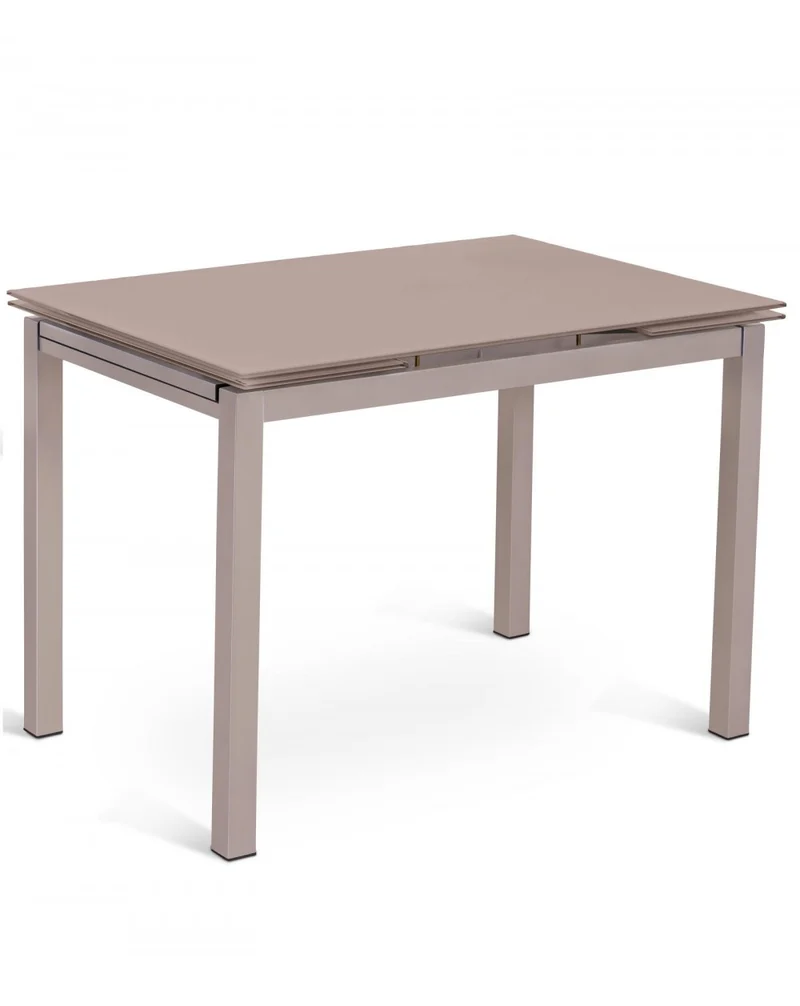 Table extensible 110-170 x 75 cm BAUD Bois Foncé
