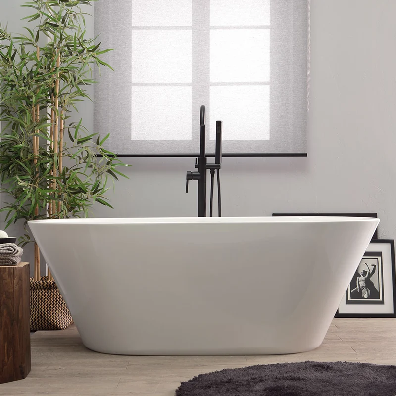 Baignoire ovale en acrylique 150 cm