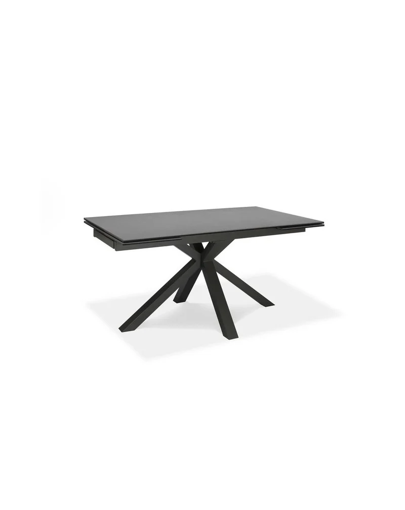 Table Extensible 160-240 x 90 cm Céramique Gris Graphite