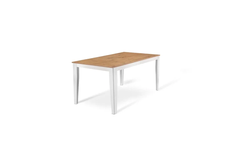 Table extensible en chêne 90 cm x 156- 316 cm H. 76 cm