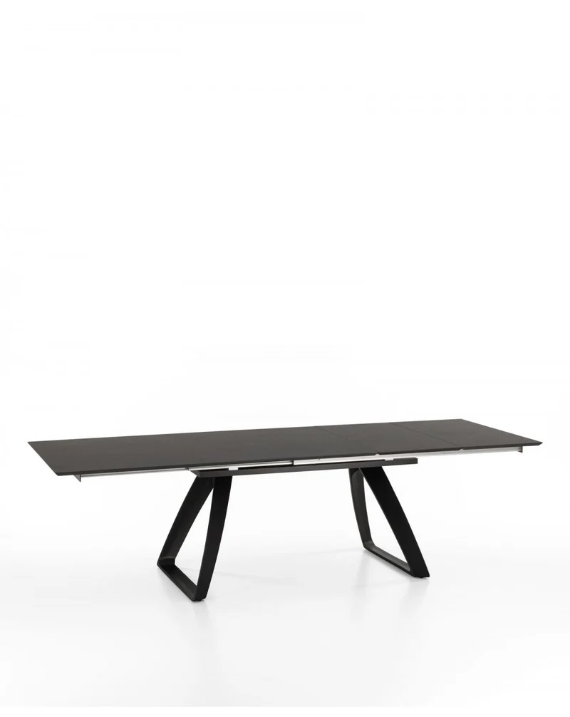 Table Extensible Barret 170-270x90 - Plateau Gris Foncé