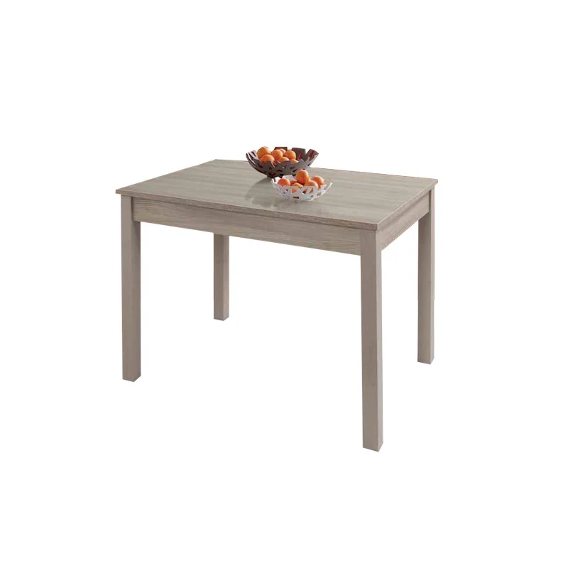 Table à manger extensible en orme et bois mélaminé 60x90-120 cm