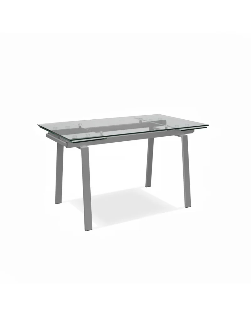 Tommy Extendable Table 140-200x80 cm, Gray Legs