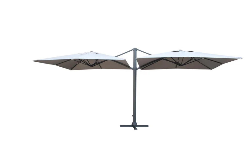 Parapluie Bismark en aluminium sable
