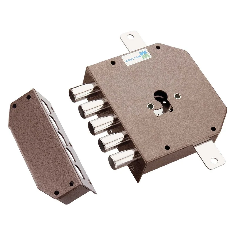 Serrure triple appareil pour cylindre Europ Sx E 63 - 132 x 146 mm