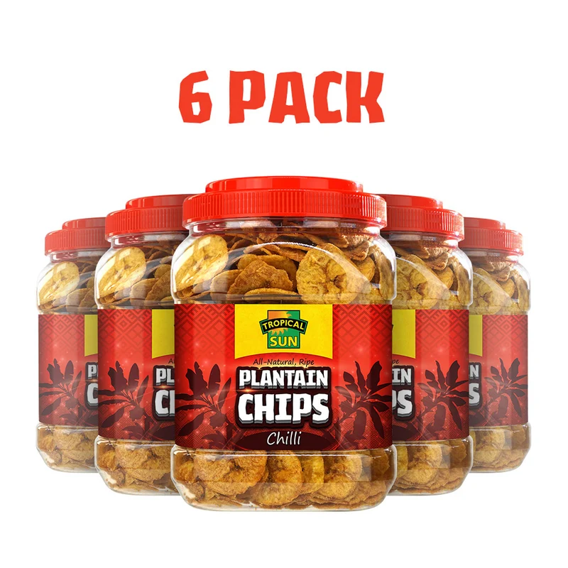 Ripe Plantain Chips Tub - Chilli