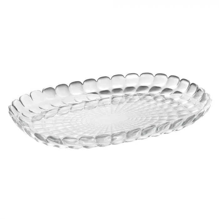 Petit plateau transparent