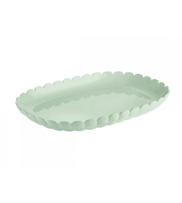 Plateau M Tiffany vert mauve