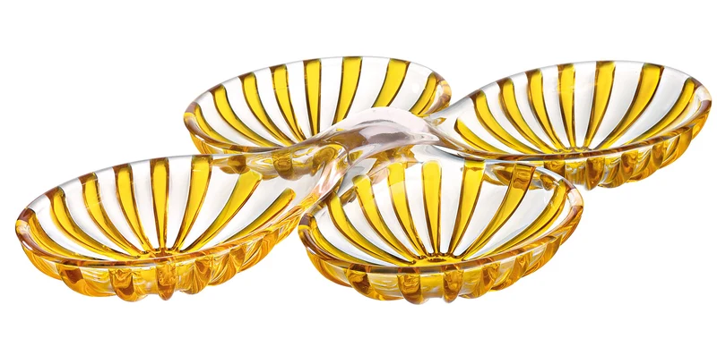 Coffret de 2 entrées Dolce Vita couleur ambre