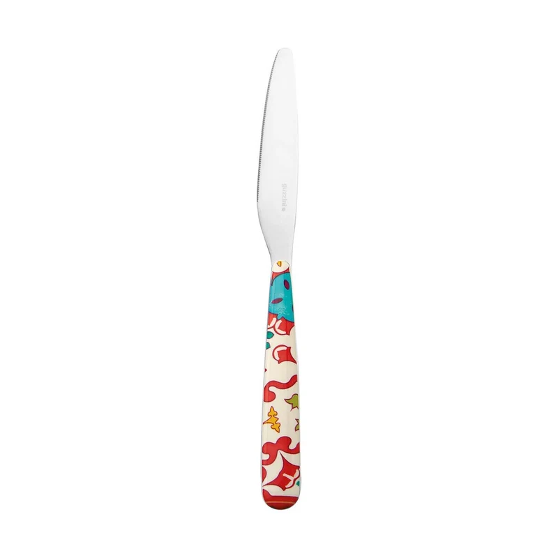 Couteau Fleur&Citron rouge 23 cm