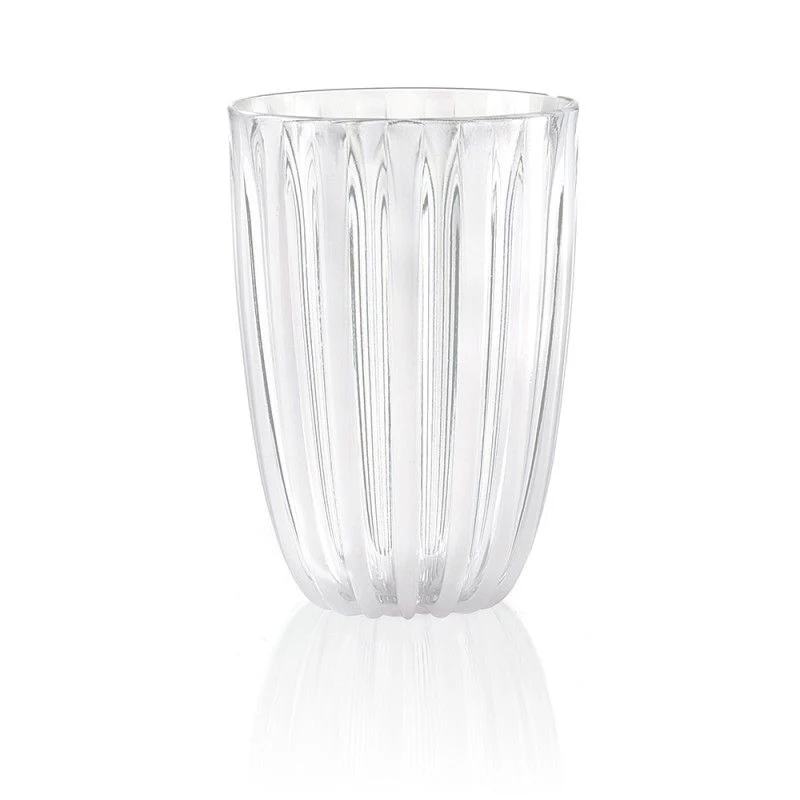 Grand verre tumbler transparent