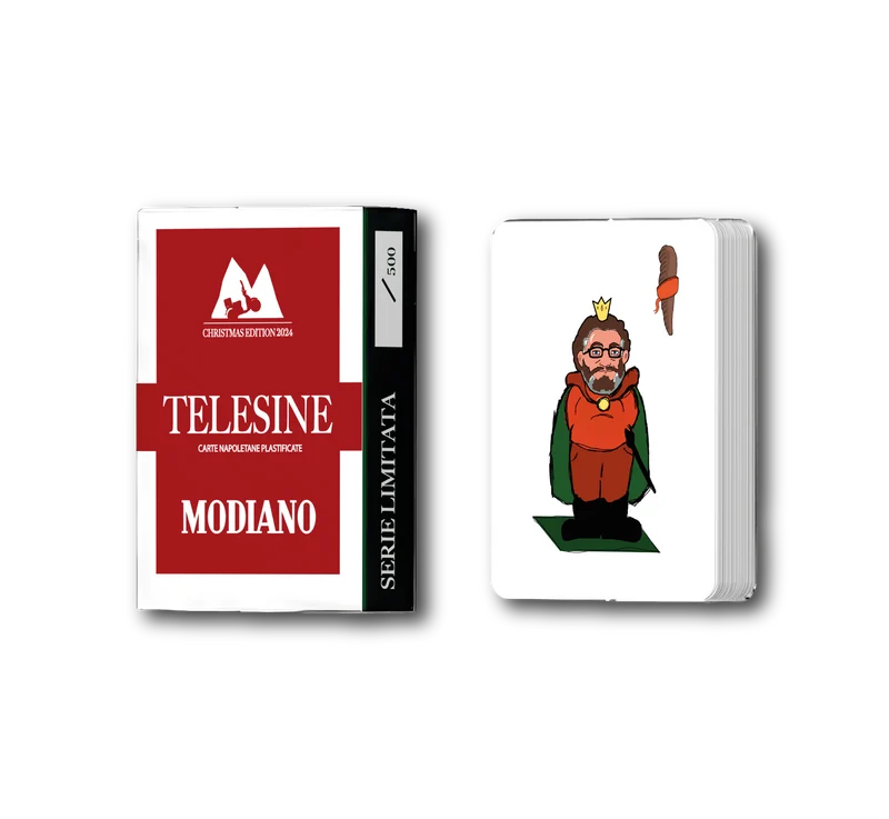 Cartes napolitaines Modiano Telesine édition Noël 2024