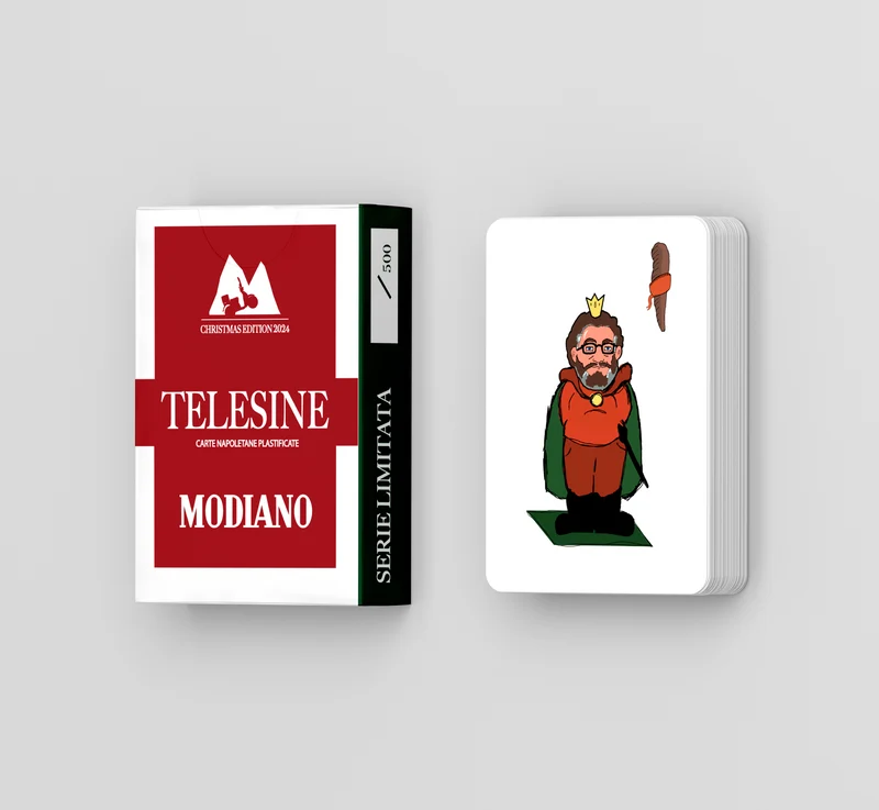 Cartes napolitaines Modiano Telesine édition Noël 2024