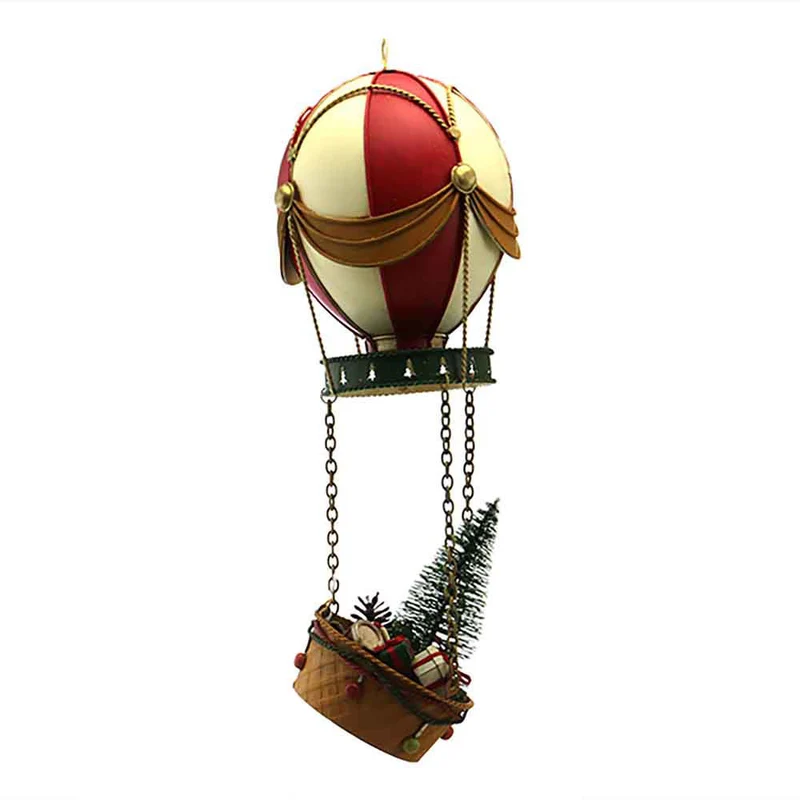 Montgolfière de Noël 39 cm