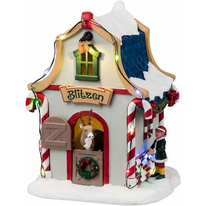 Le repaire de Blitzen 10,2x9x13,7h cm