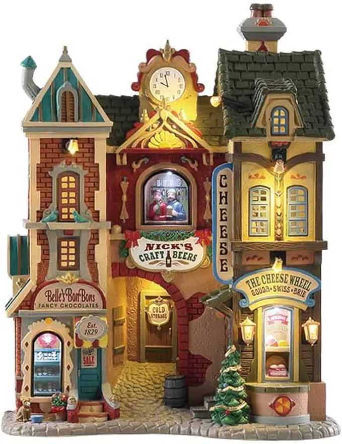 Centre commercial de Noël 28,8 x 22,4 x 12,2 cm