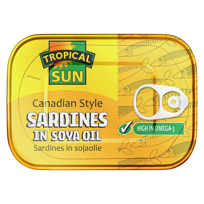 Canadian-Style Sardines in Soya Oil