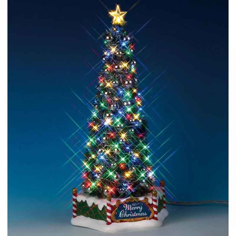 Sapin de Noël majestueux 33,7 x 16 x 15,4 cm