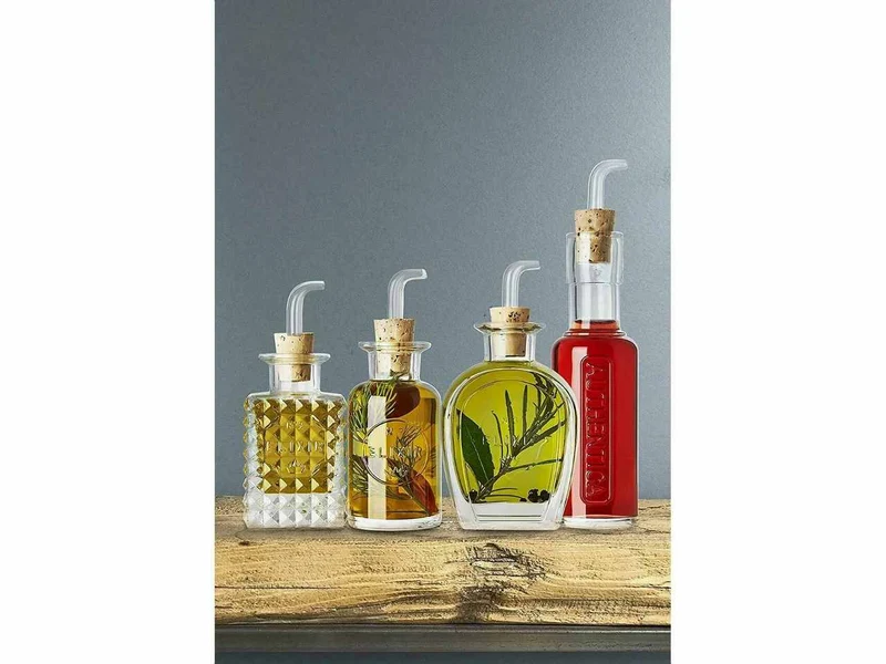 Service à condiments 4 pièces en verre 0,1L x 0,125L
