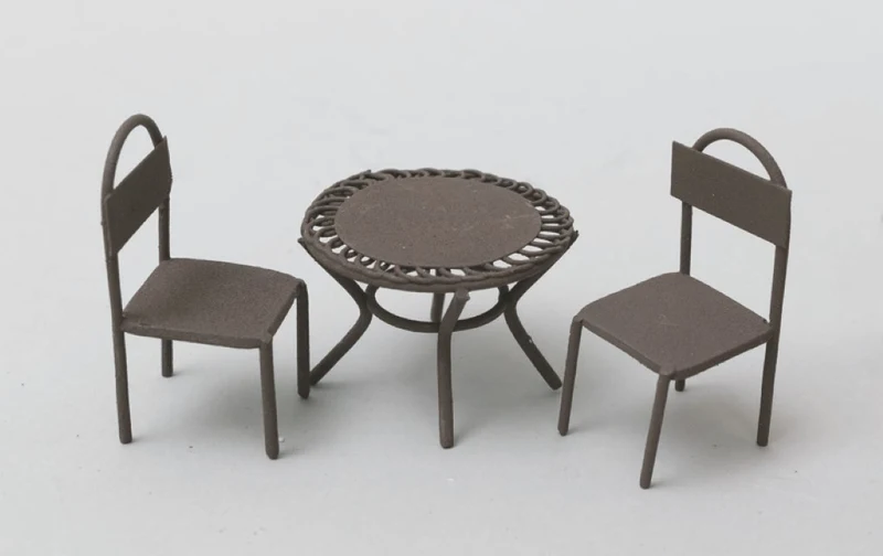Chaise en métal pour crèche 4,5 cm