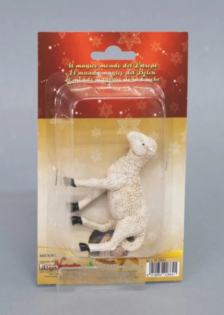 Assortiment de moutons de la Nativité h8cm