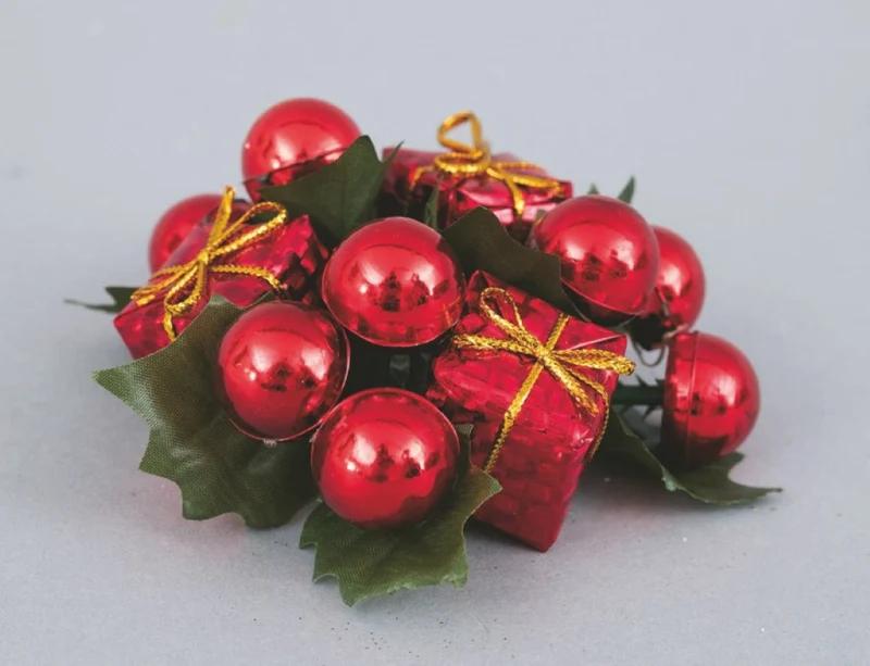 Bougeoir de Noël 10 cm