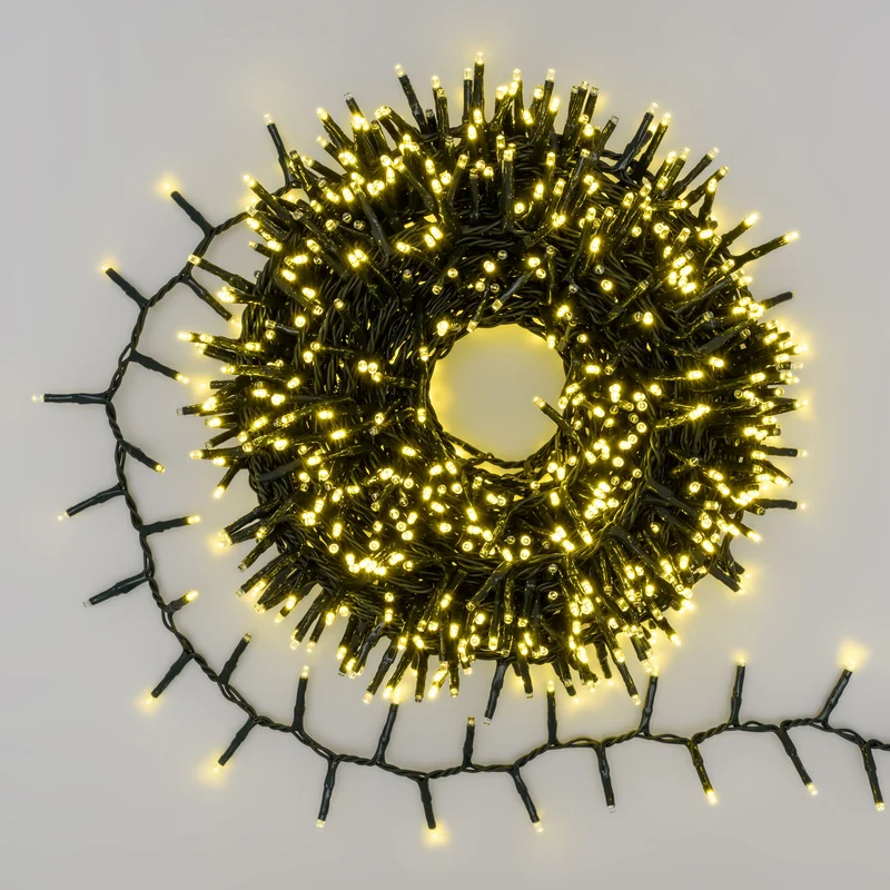 MiniCluster ø6cm 4+20m avec lumière LED dorée