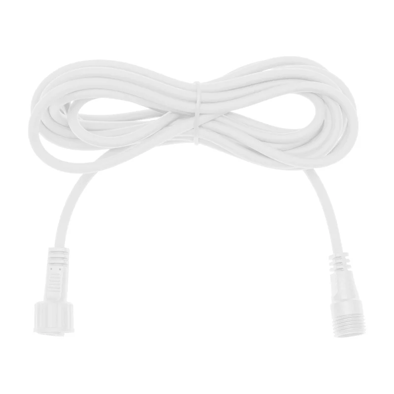 Câble basse tension blanc 36 V rallongé de 4 m