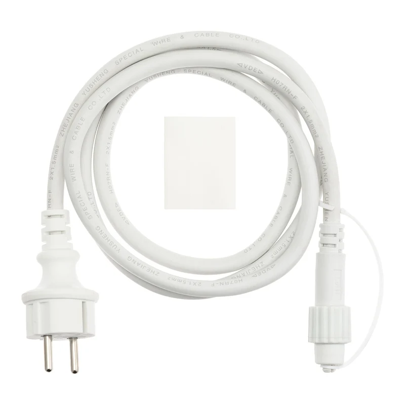 Câble d'alimentation Schuko 2x1,5mm2 1,5m