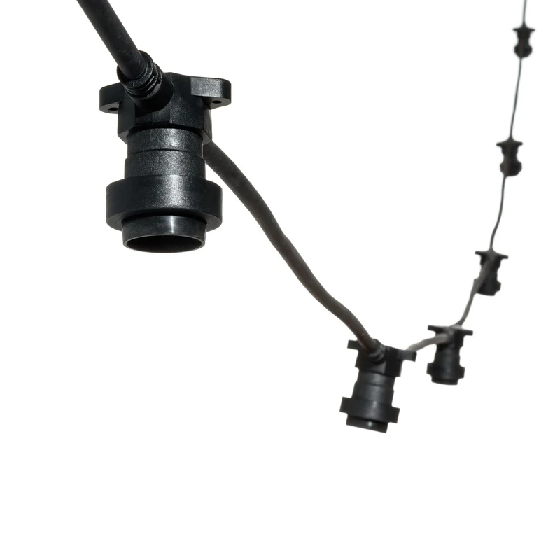 Guirlande lumineuse E27 5m avec 8 douilles