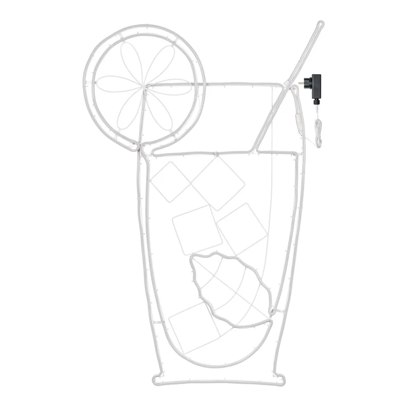 Cocktail mojito SMD néon 75x115 cm