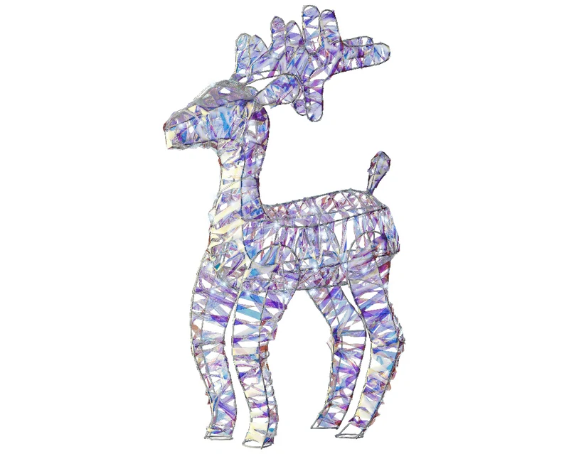 Renne LED blanc froid 12x35x60 cm