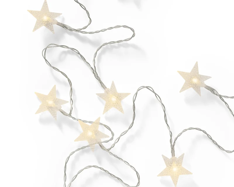 Lumières LED scintillantes 460 cm, 24 LED