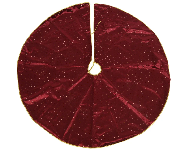 Cache-pied pour jupe d'arbre Oxblood 120cm