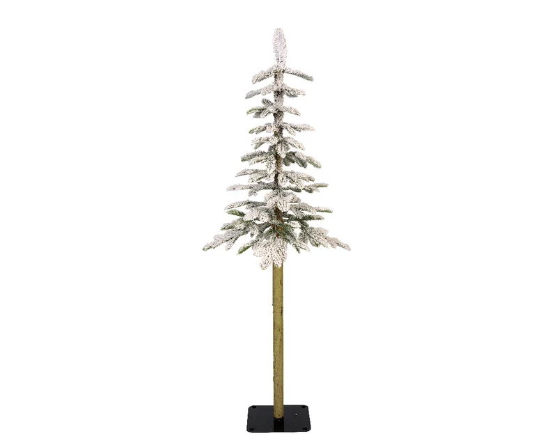 Sapin alpin enneigé 36x150 cm vert/blanc