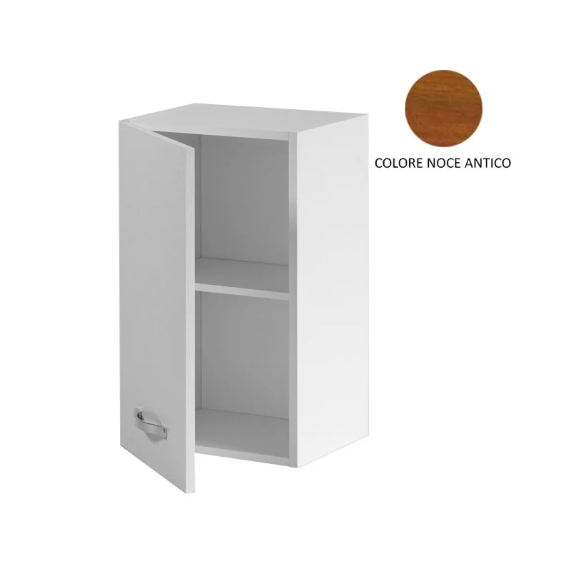 Meuble Haut de Cuisine Modulaire Noyer Ancien 1 Porte 40x32xH 72