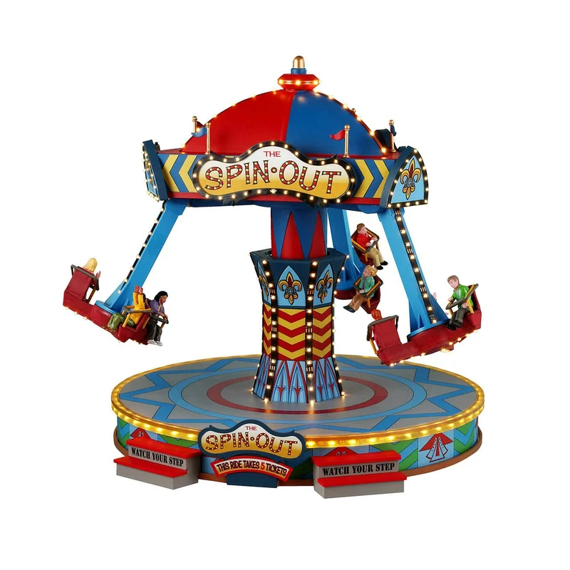 Le carrousel Spin Out 26x29x30,5 cm