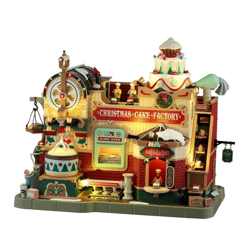 Usine de bonbons de Noël 24,5x27,8x17,7 cm