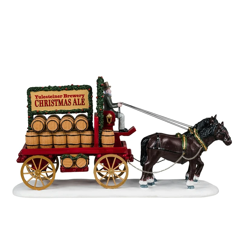 Livraison de bière de Noël 14x25,5x8,5 cm