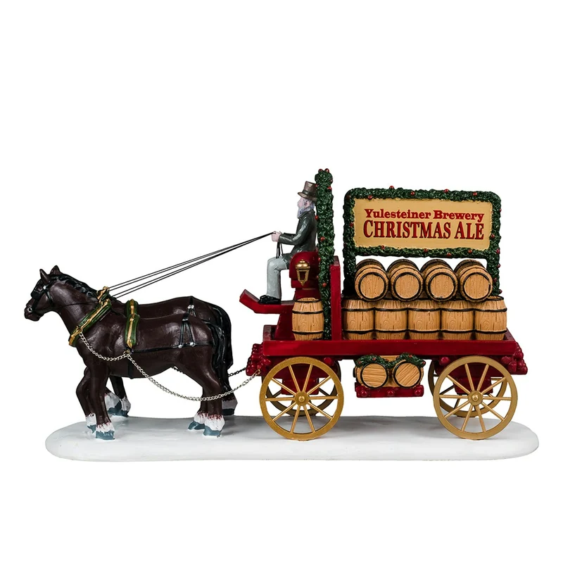 Livraison de bière de Noël 14x25,5x8,5 cm