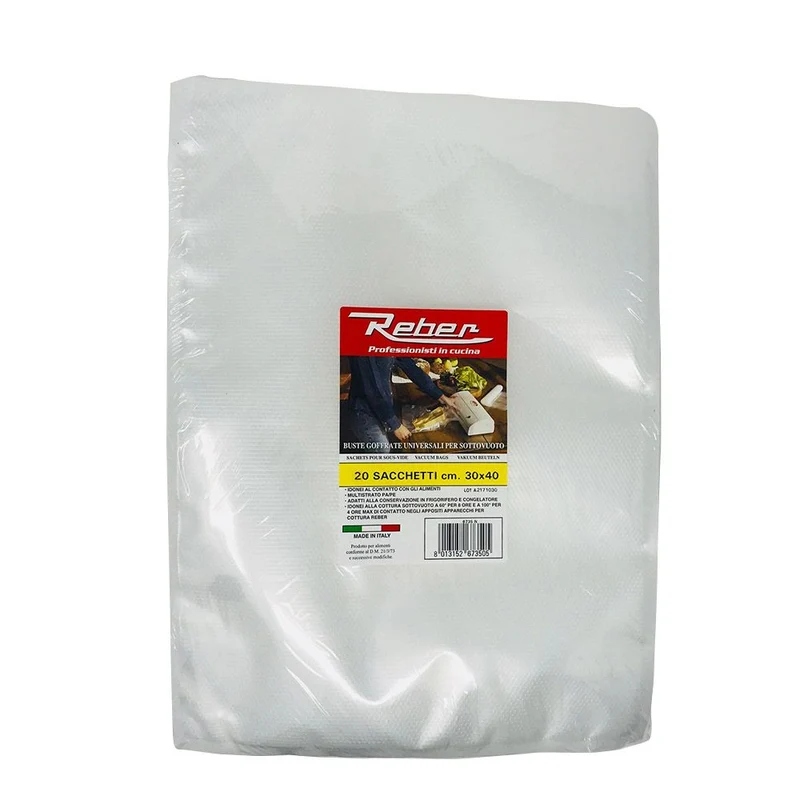 Sacs gaufrés 30x40 cm - 20 pcs