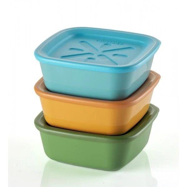Ensemble de conteneurs multicolores 1,4 lt