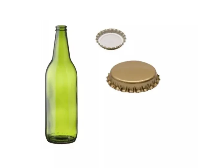 Bouteille de bière haute 66cl avec bouchon