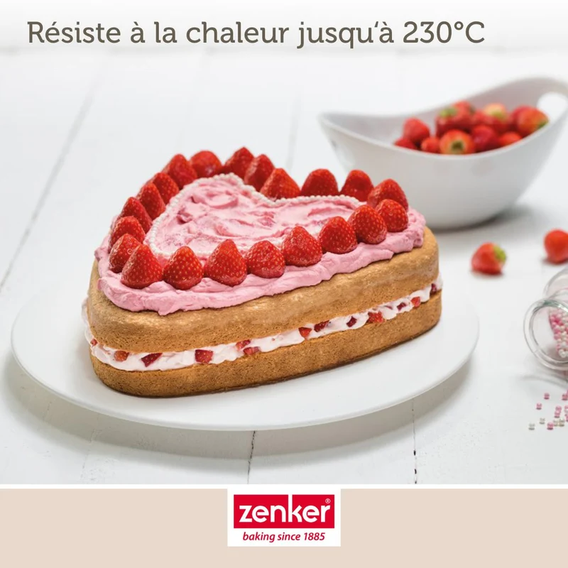 Set de 4 ustensiles de pâtisserie moule à gâteaux 2 bols et spatule pâtisserie Spécial créative Spécial créative Zenker Spécial créative