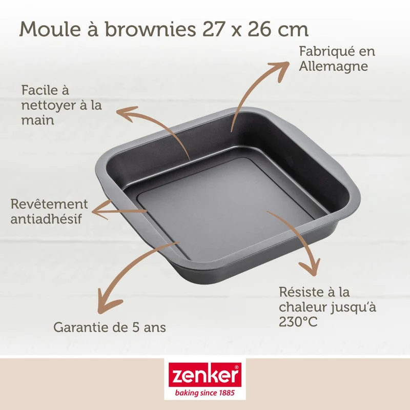 Set de 4 ustensiles de pâtisserie moule à gâteaux bols et spatule Spécial créative Spécial créative Zenker Spécial créative
