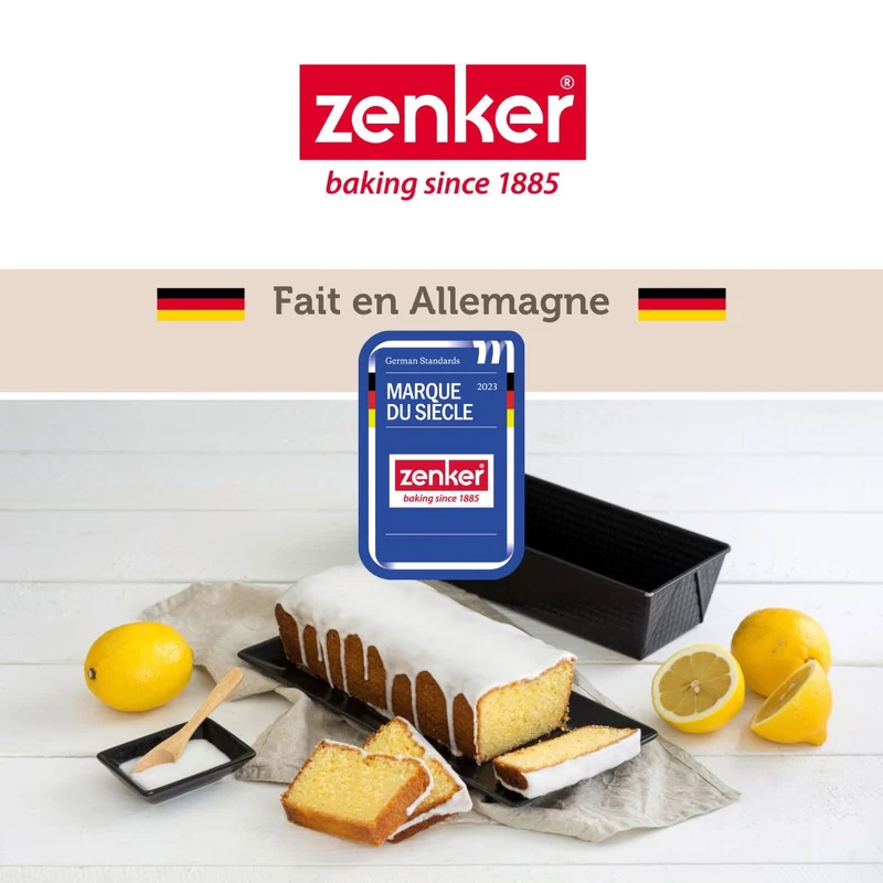 Set de 4 ustensiles de pâtisserie moule à gâteaux bols et spatule Spécial créative Spécial créative Zenker Spécial créative